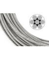 ⌀ 3 mm - Lina kwasoodporna 7x19 - DIN 3060 / A4 - Rolka 250m