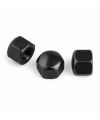 M8 - Nakrętka nierdzewna ślepa DIN 917 - A2 - Czarna