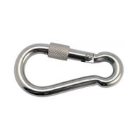 Karabińczyk 5x50 z zabezpieczeniem kwasoodporny - Art. 8004 - A4