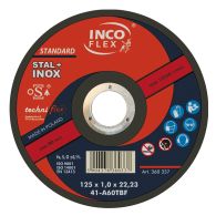 Tarcza do cięcia 230x1,9 - Stal + INOX / IncoFlex, Typ 41