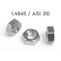 M16 - Nakrętka żaroodporna sześciokątna DIN 934 - 1.4845